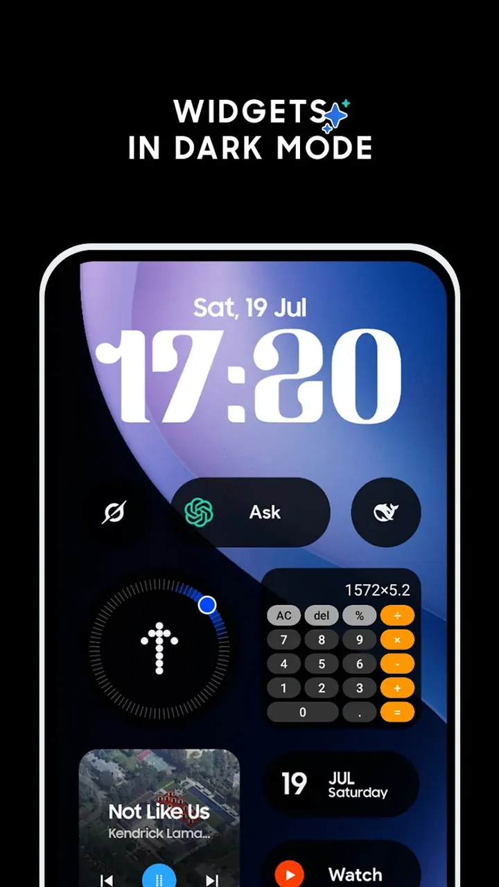 One UI Widgets screenshot 3