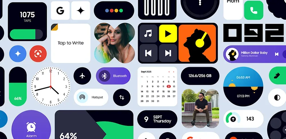 One UI Widgets screenshot 1