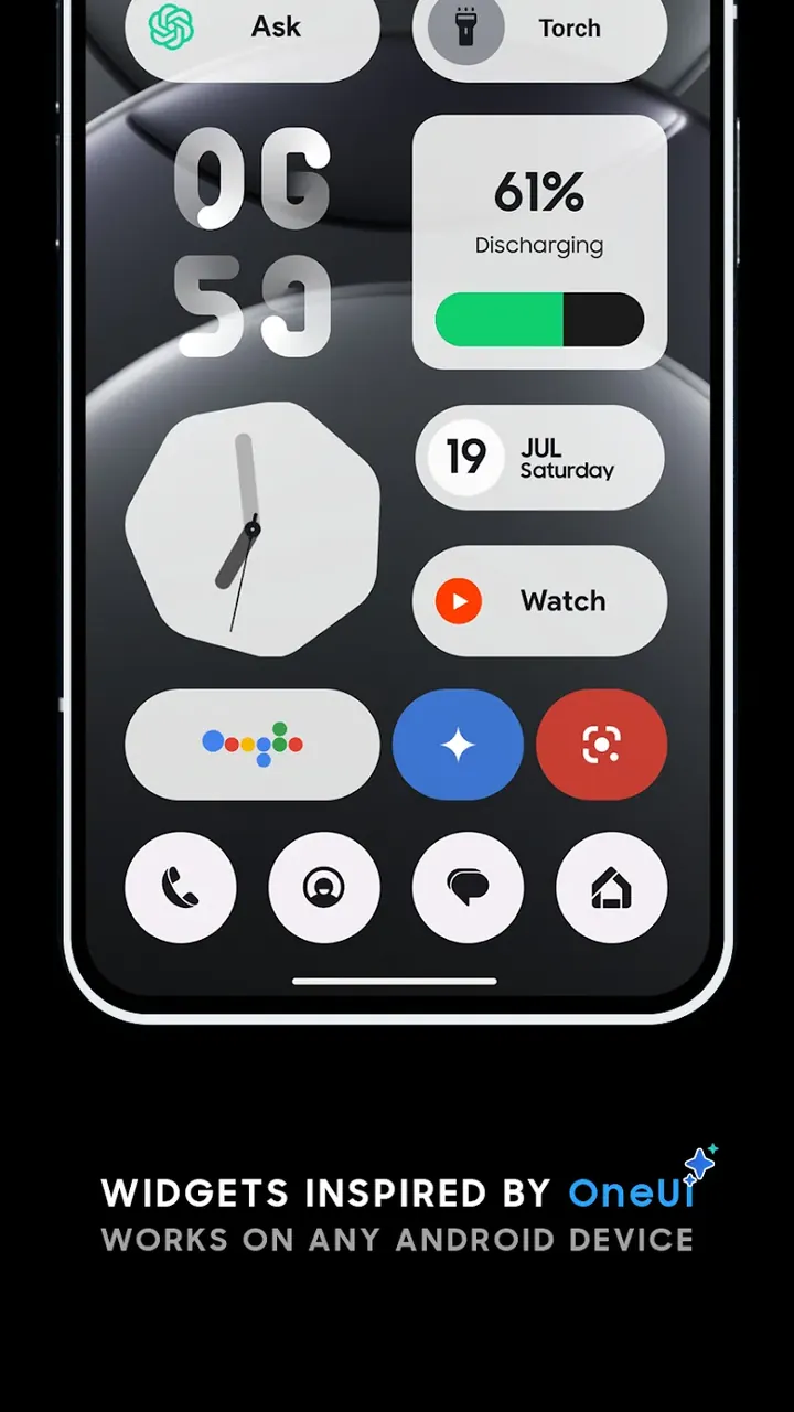 One UI Widgets screenshot 2