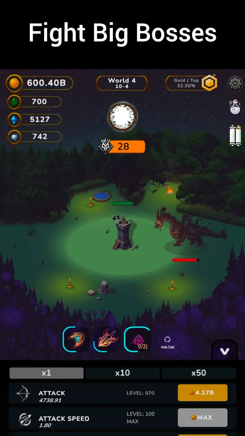 Whispers of the Forest - Idle screenshot 2
