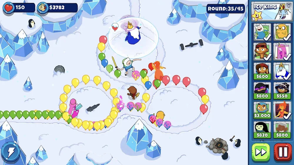 Bloons Adventure Time TD screenshot 2