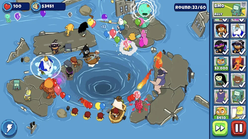 Bloons Adventure Time TD screenshot 3