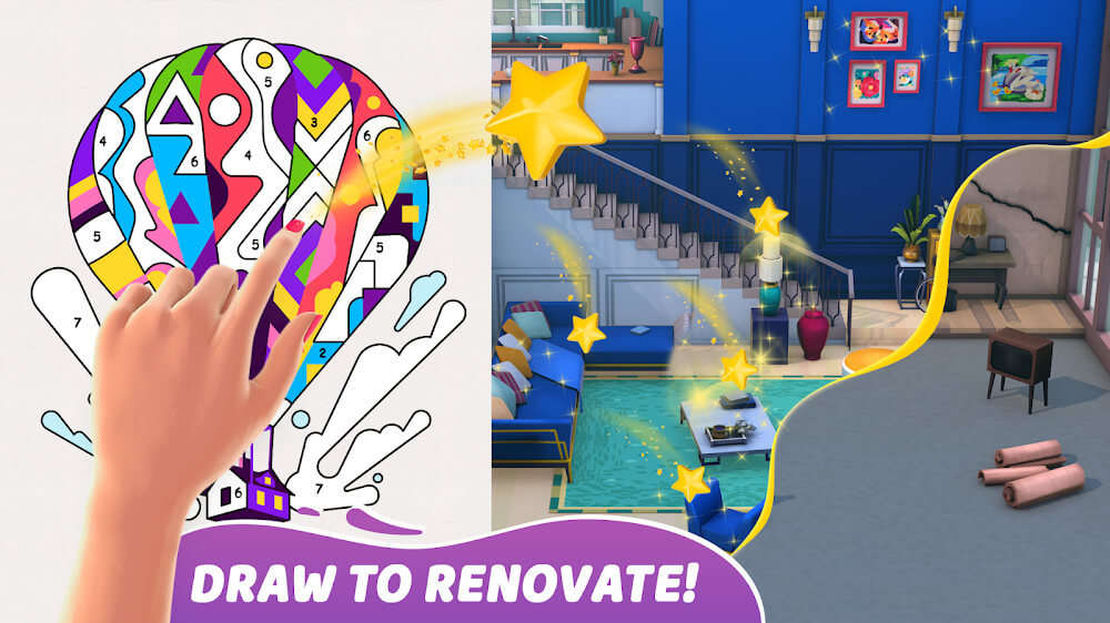 Gallery: Coloring Book & Decor screenshot 4