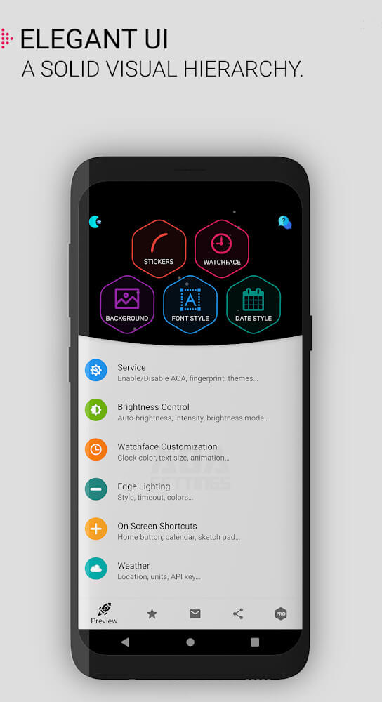 AOA: Always on Display screenshot 2