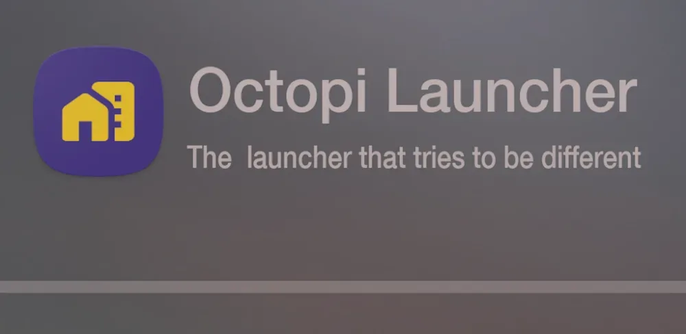 Octopi Launcher • Home Screens screenshot 1