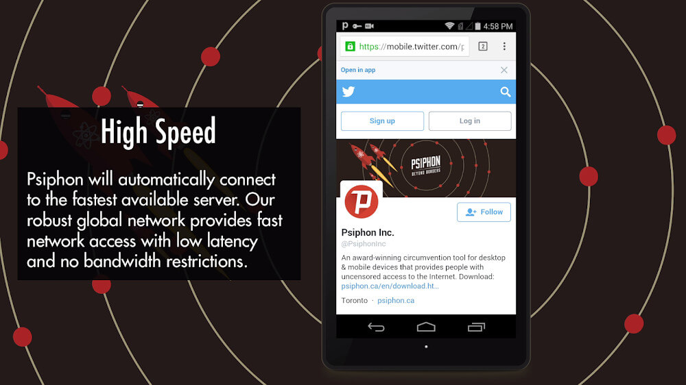 Psiphon Pro screenshot 5