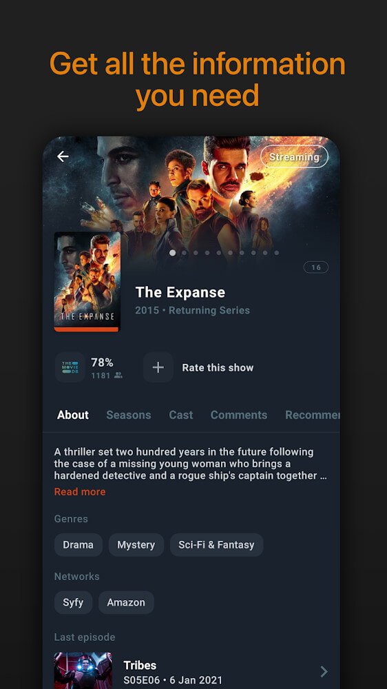Moviebase screenshot 4