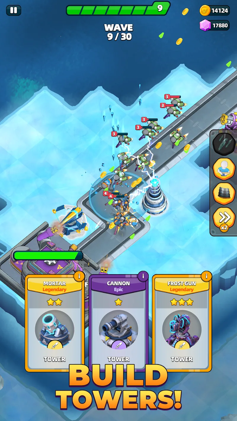 Raid Rush: Tower Defense TD screenshot 3