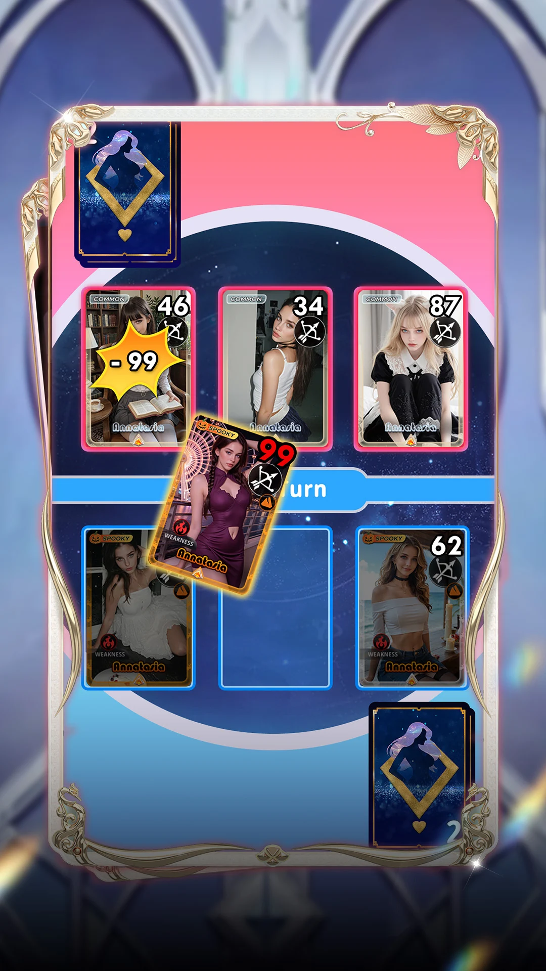 Battle Belles: Card screenshot 2