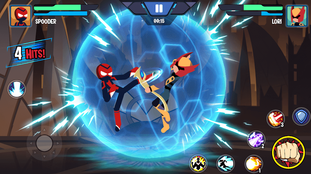 Stickman Heroes: Battle of God screenshot 4