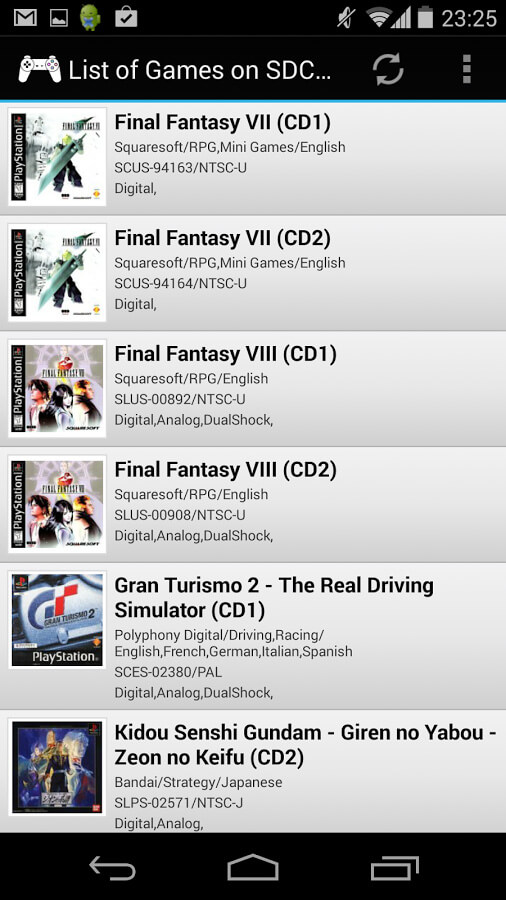 ePSXe for Android screenshot 2