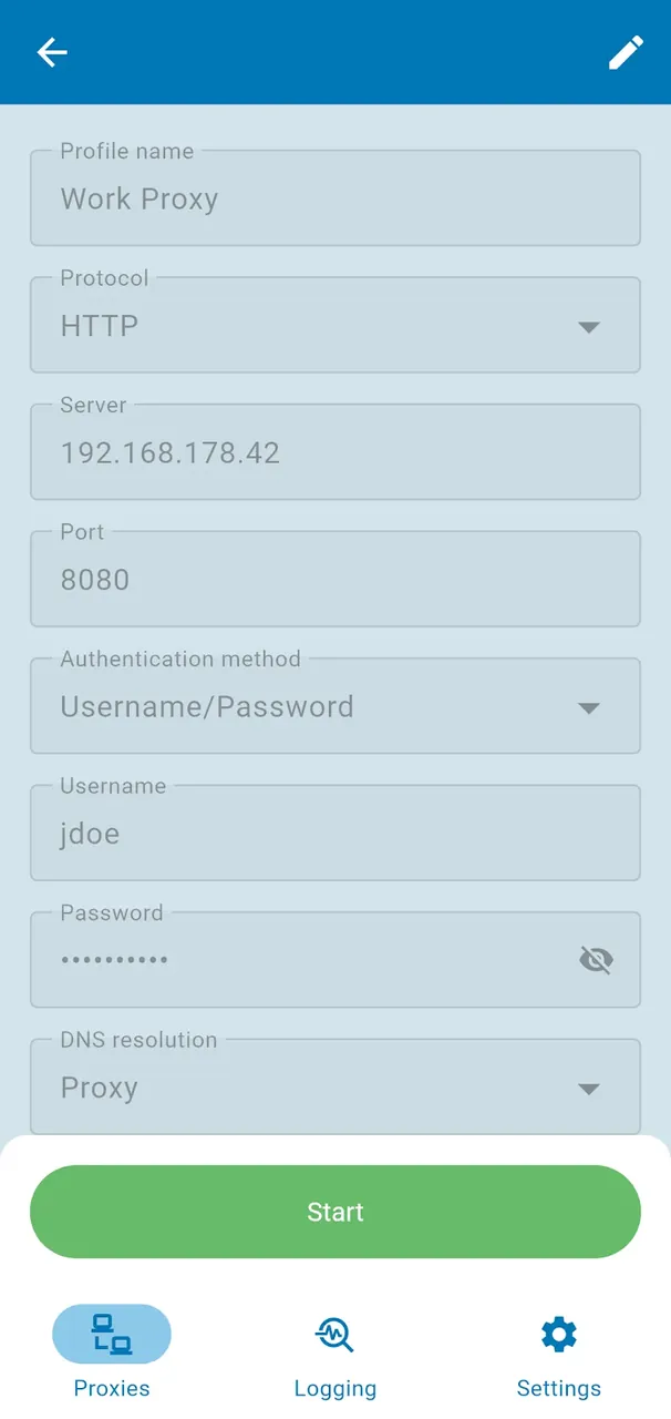 Super Proxy screenshot 3