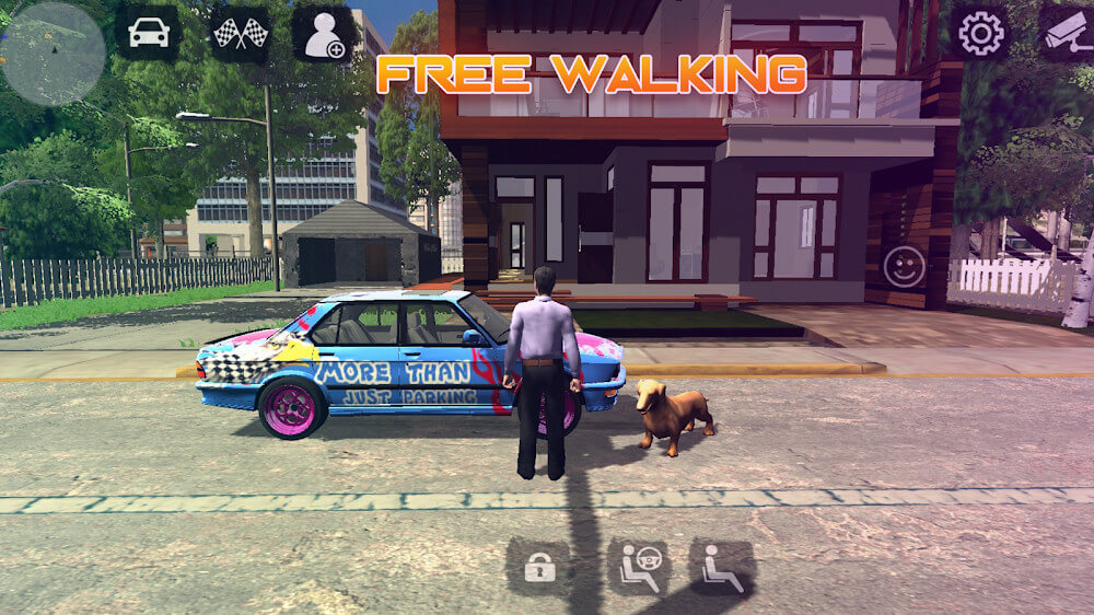 Car Parking Multiplayer game view 4
