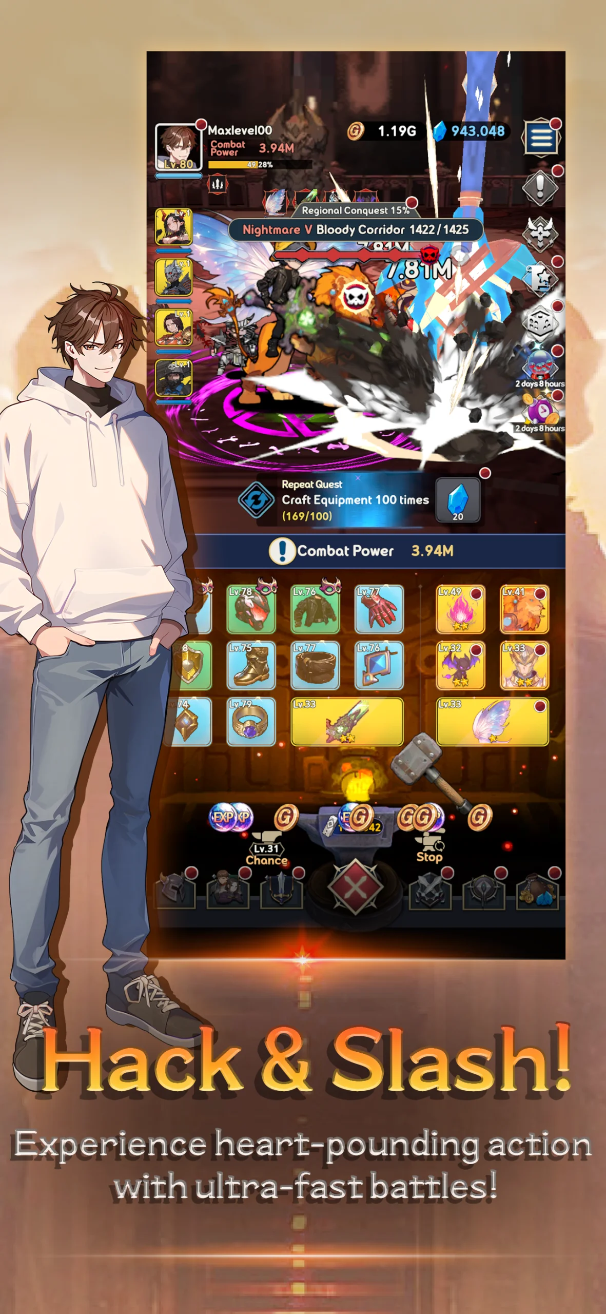 Max Level Idle screenshot 2