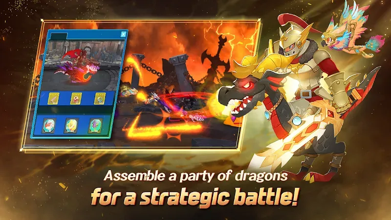 Another in-game image from Dragon Rider Idle.