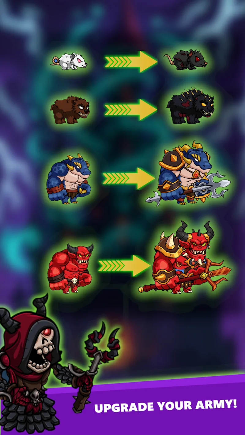 Monsters & Castles: Idle Crush gameplay screenshot 5