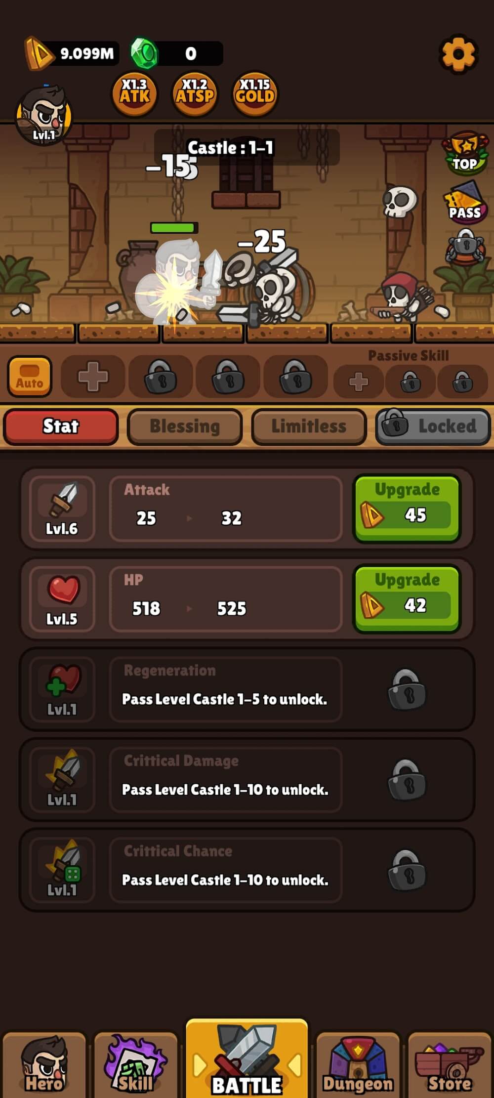 Idle RPG Adventure Hero screenshot 6