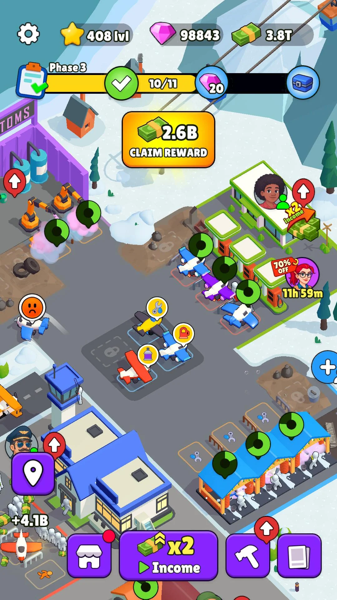 Airport Empire - Idle Tycoon screenshot 2