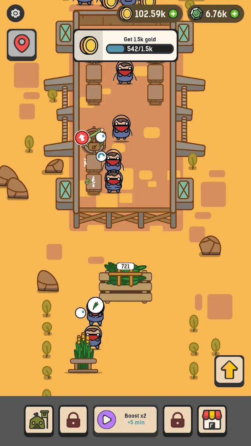 Farming Warriors: Idle TD screenshot 5