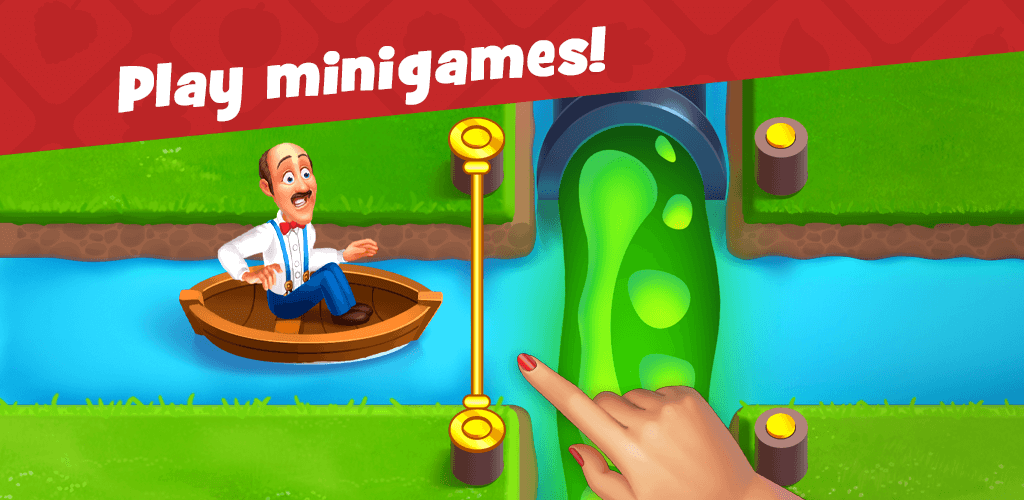 Gardenscapes screenshot 1