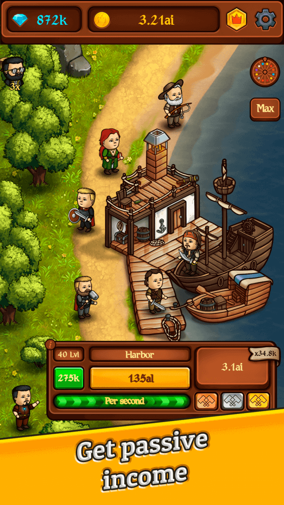 Kingdom: Idle Gold Tycoon screenshot 7