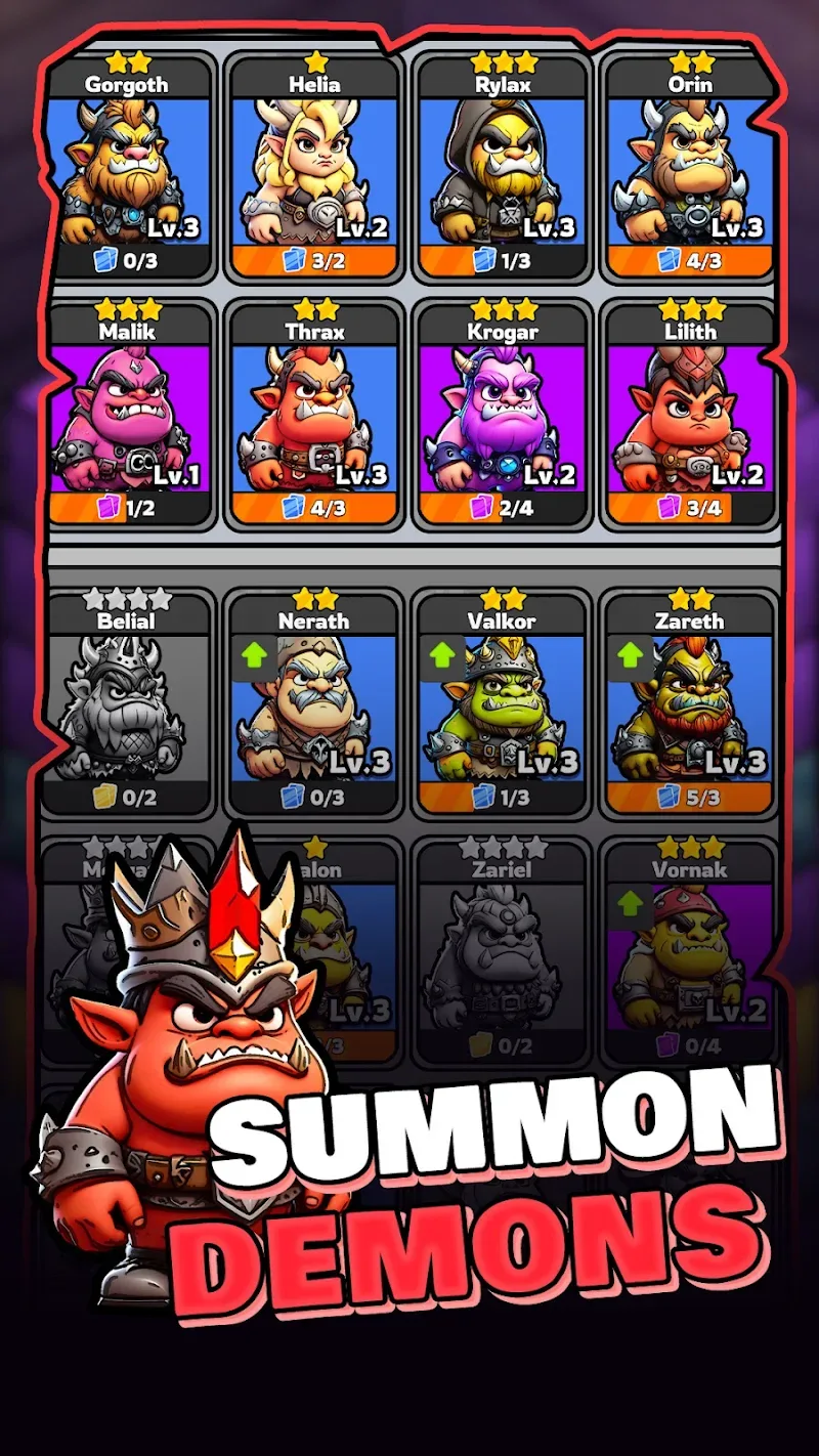 Idle Hell Miner: Necro Merge screenshot 4