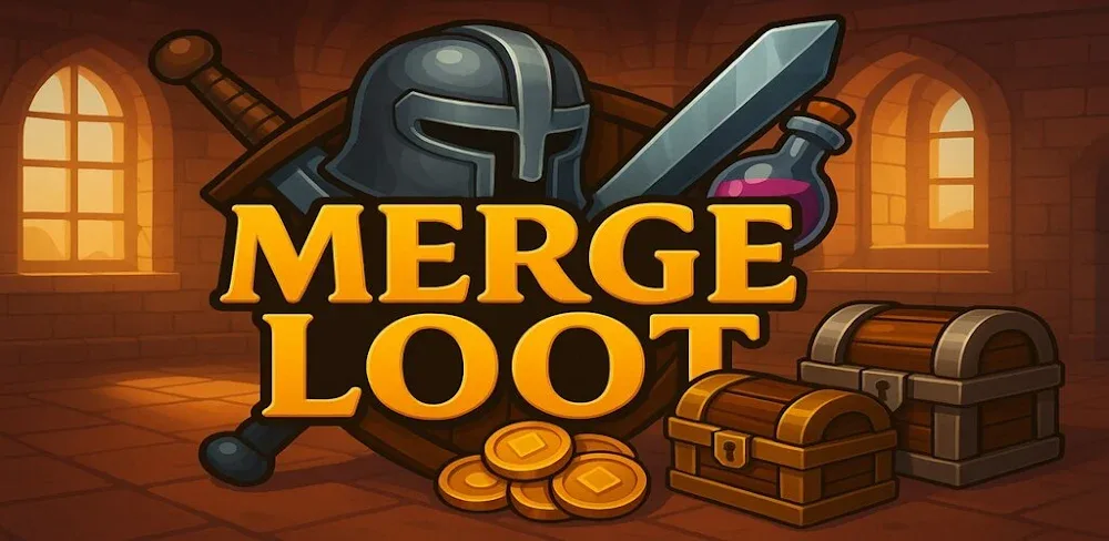 Merge 2 Loot: RPG Adventure screenshot 1