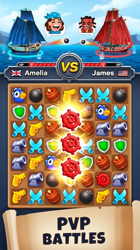 Pirates and Puzzles screenshot 3