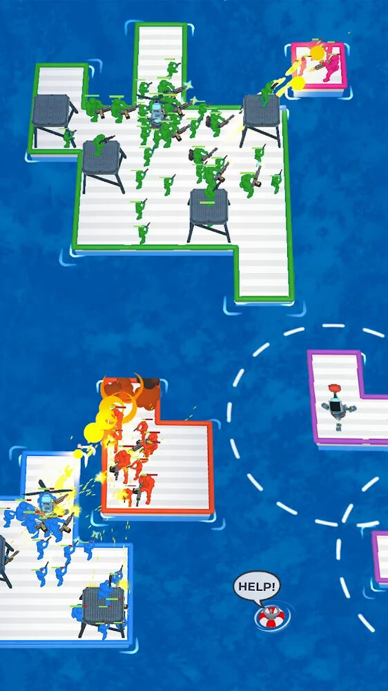War of Rafts screenshot 6