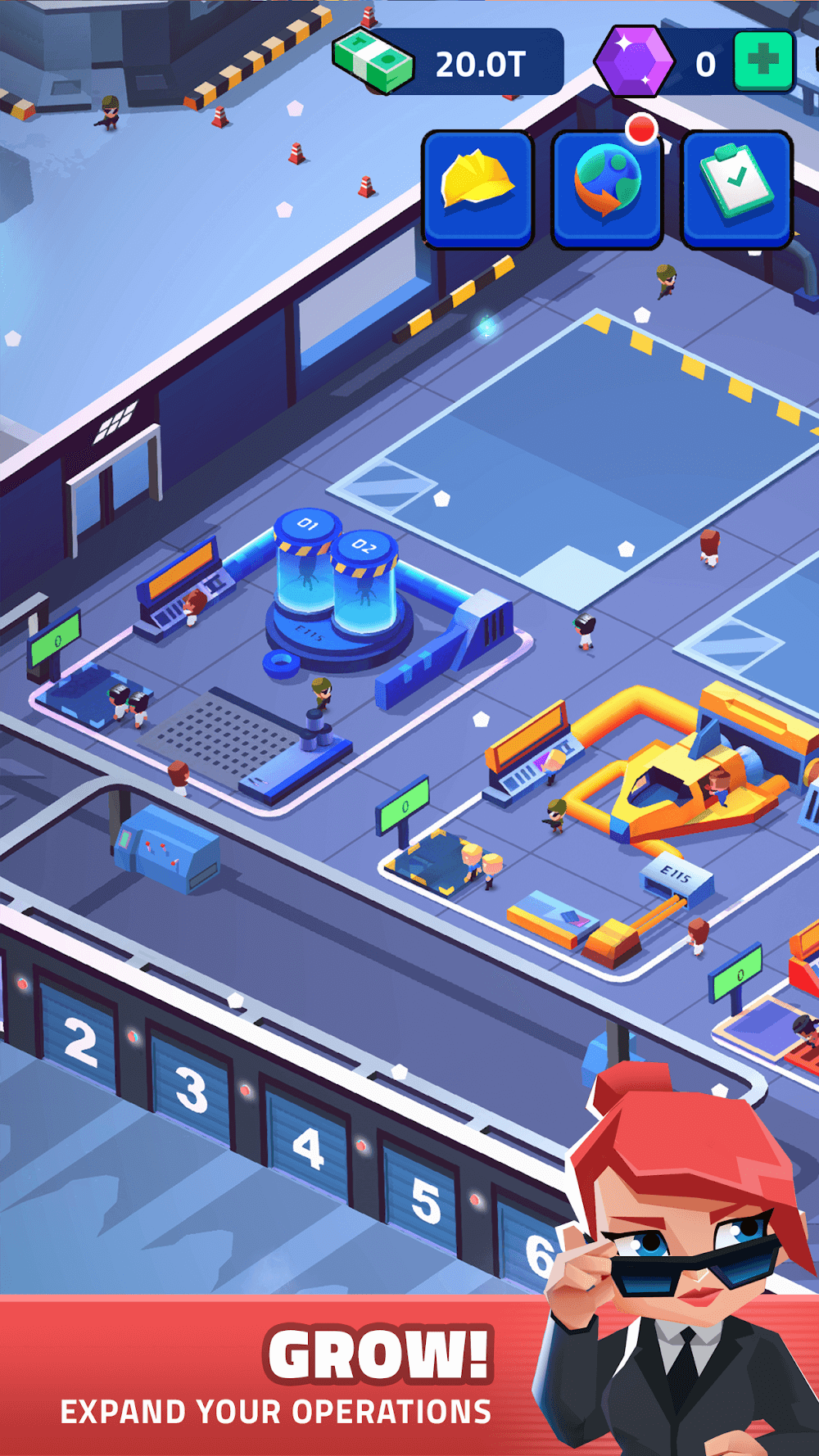 Idle Area 51 screenshot 5