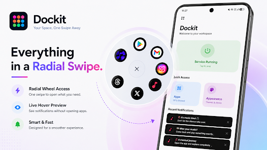 Dockit - Edge Launcher screenshot 2