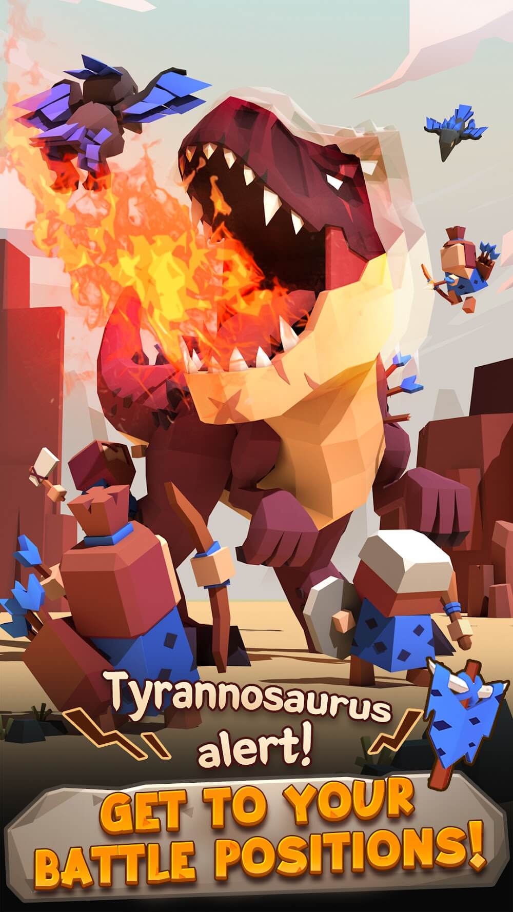 Dino Clash: Tribal War screenshot 2