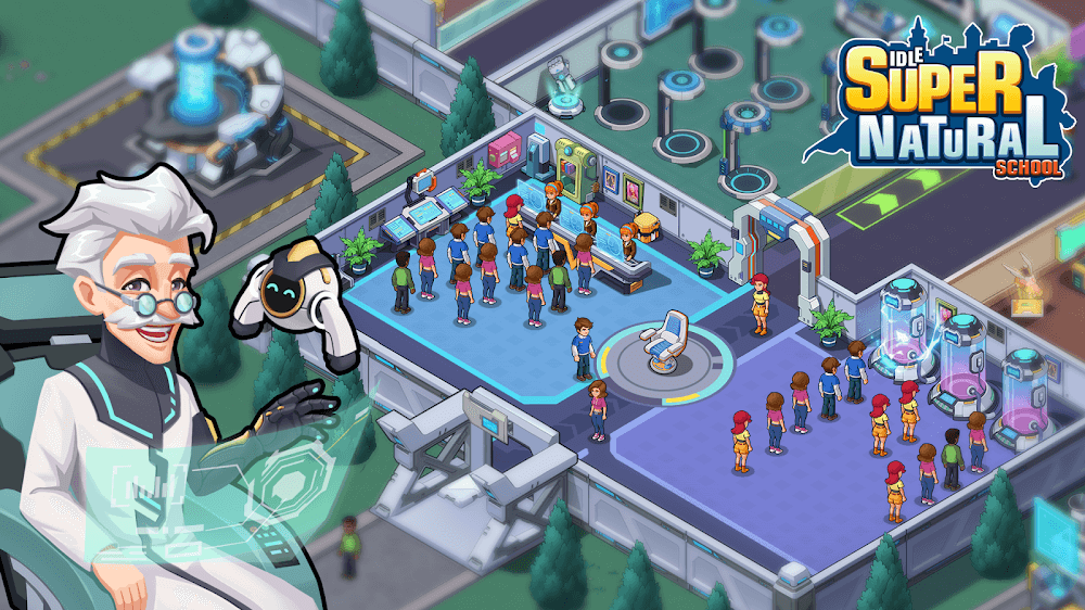 Idle Supernatural School screenshot 5
