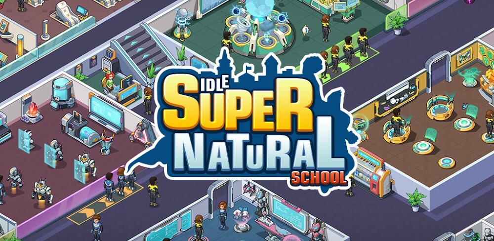 Idle Supernatural School screenshot 1