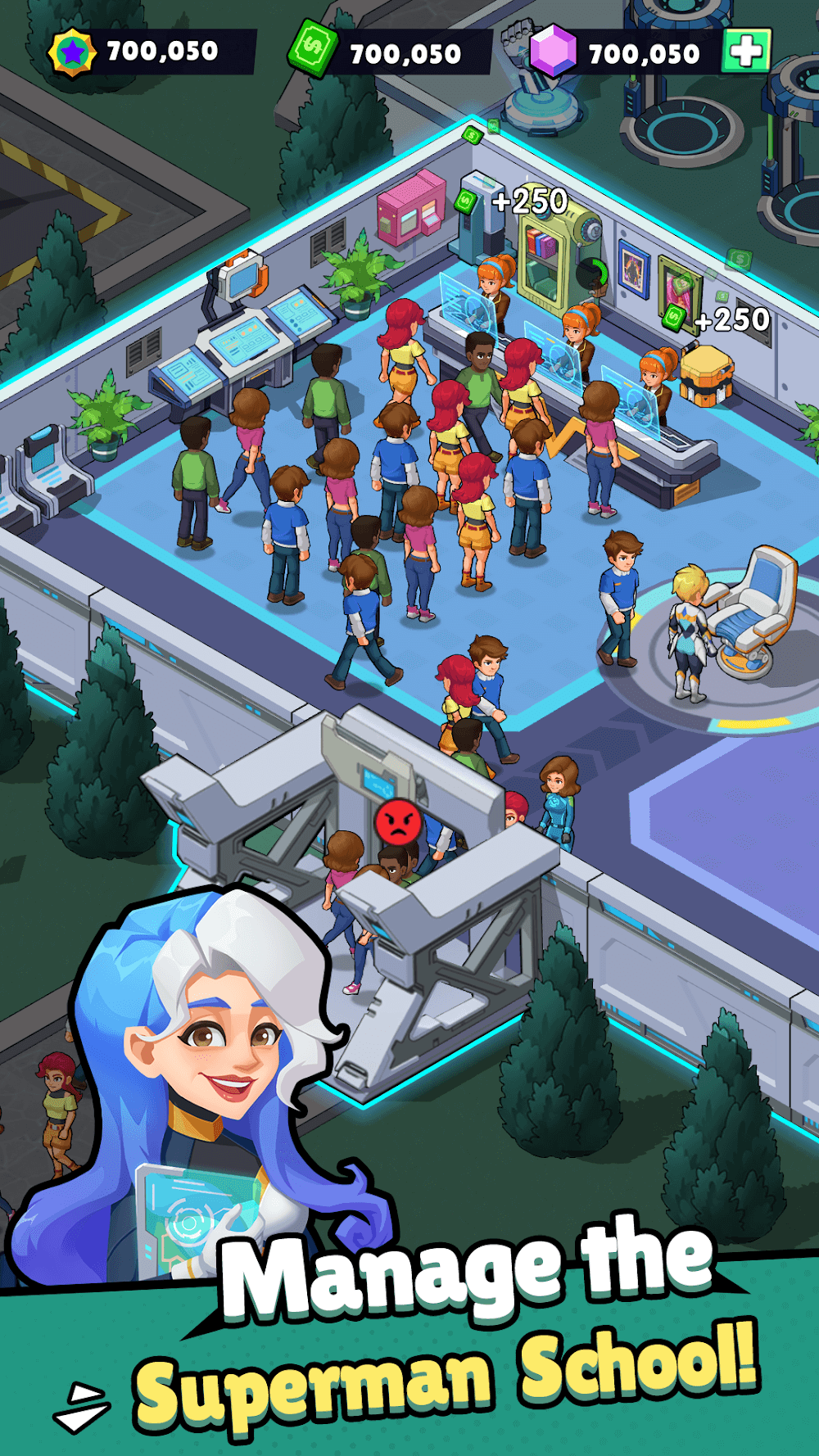 Idle Supernatural School screenshot 2