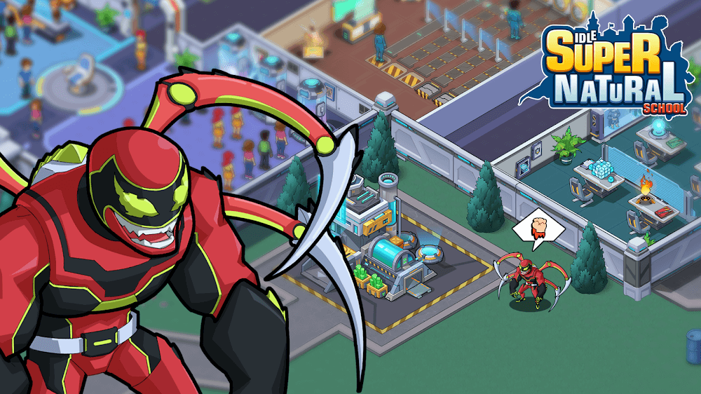 Idle Supernatural School screenshot 6