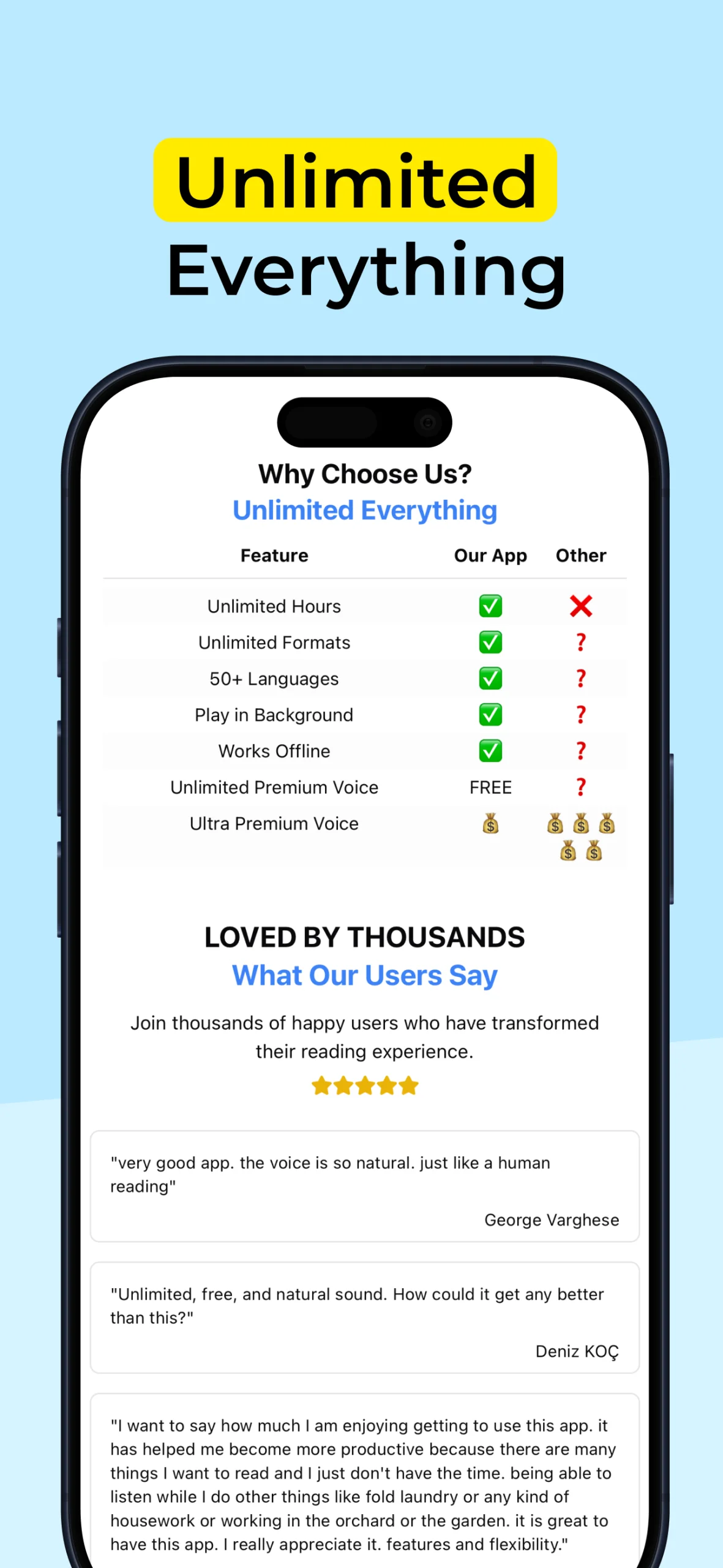 TTS Reader Pro Read Text Aloud screenshot 4