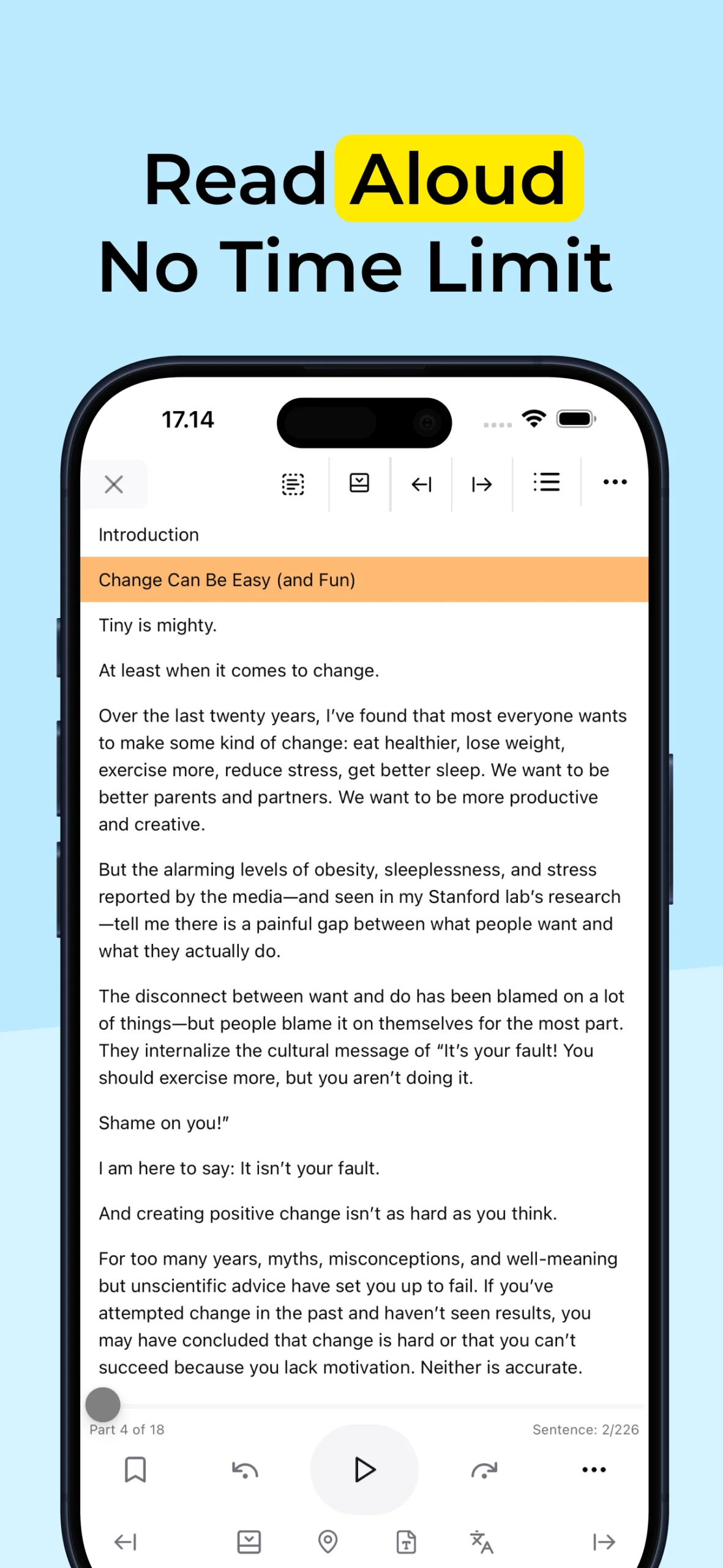 TTS Reader Pro Read Text Aloud screenshot 2