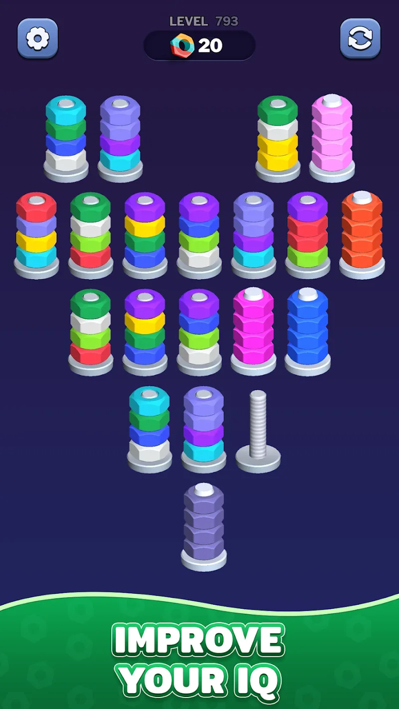 Nuts Color Sort screenshot 5