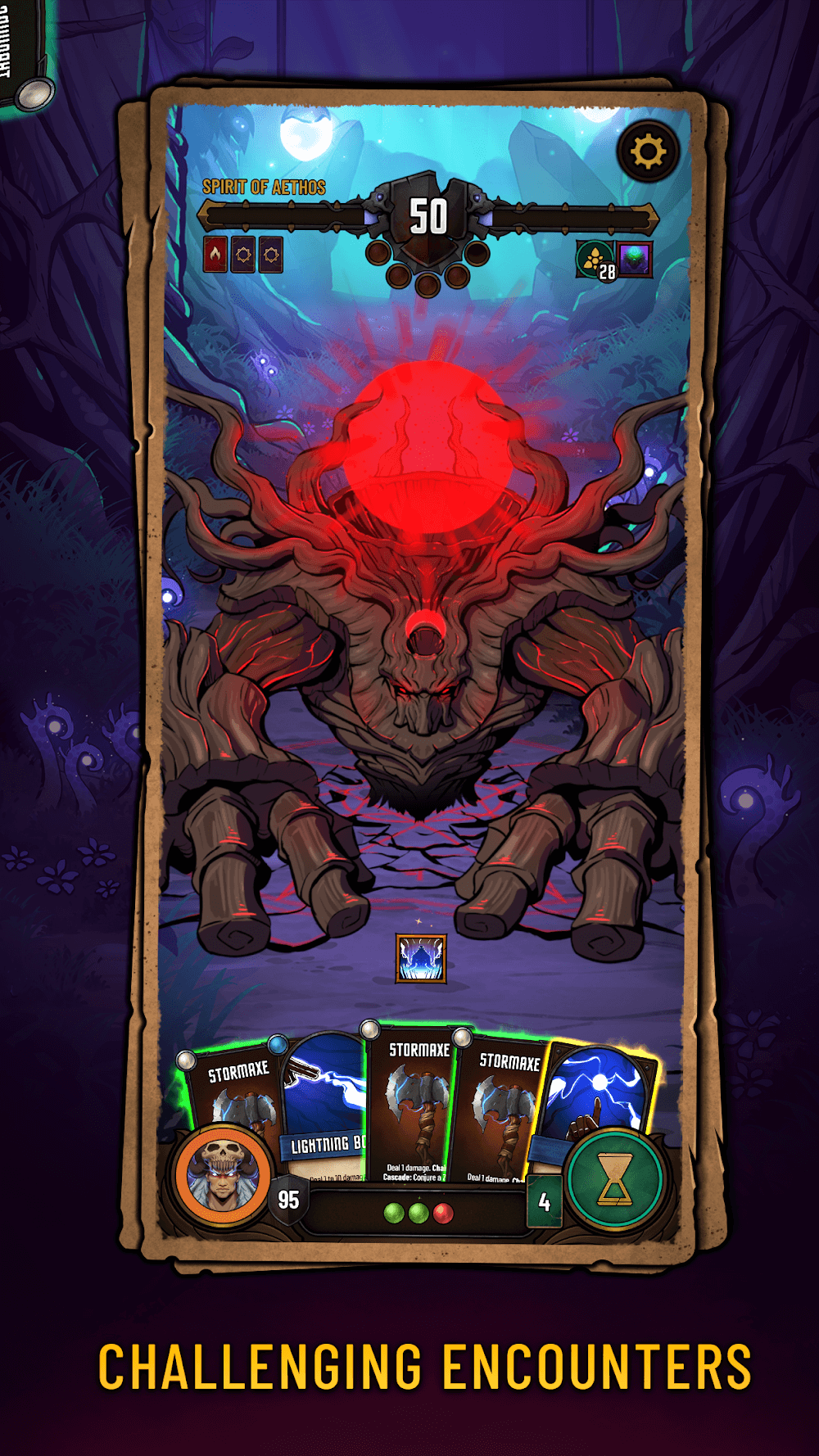 Dawncaster: Deckbuilding RPG screenshot 6