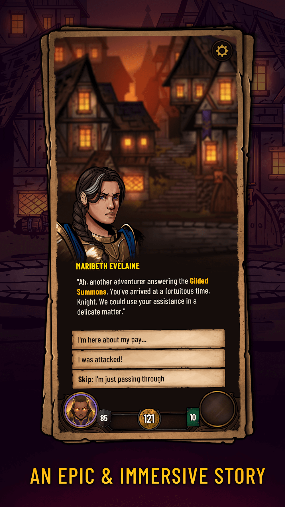 Dawncaster: Deckbuilding RPG screenshot 7
