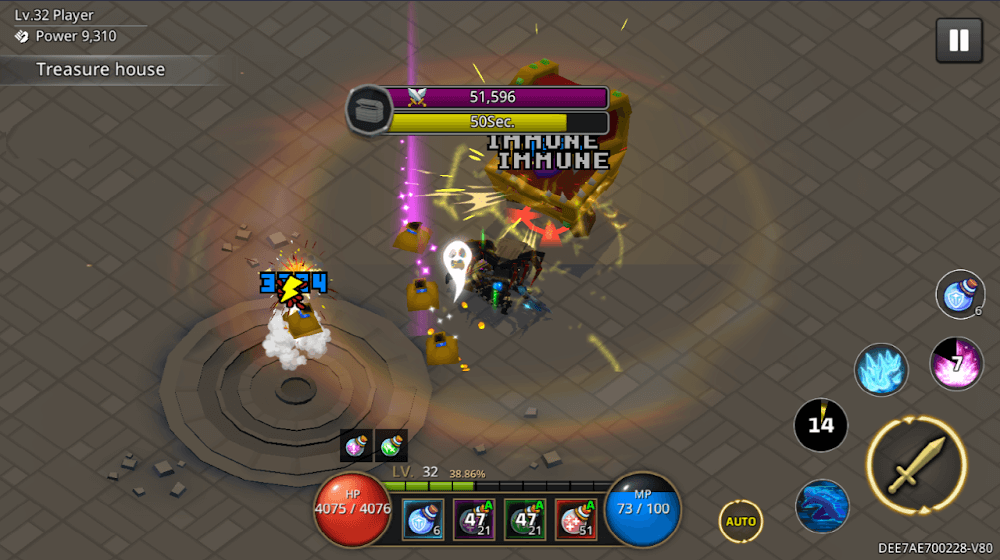 Pixel Blade W World screenshot 6
