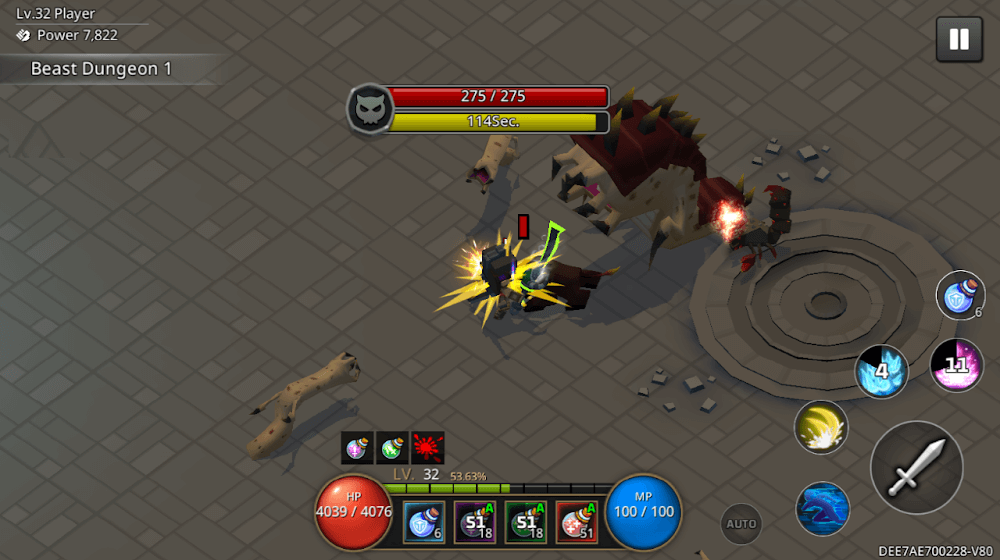 Pixel Blade W World screenshot 7