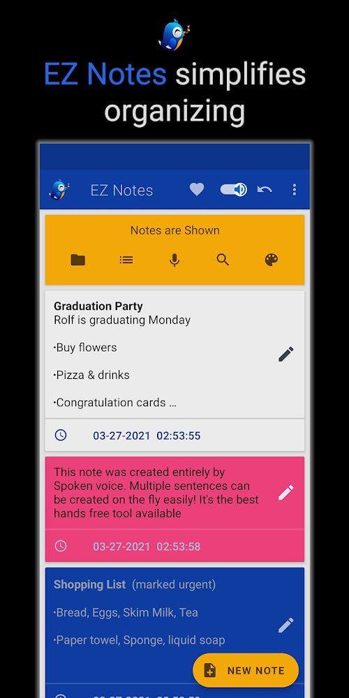 EZ Notes screenshot 2