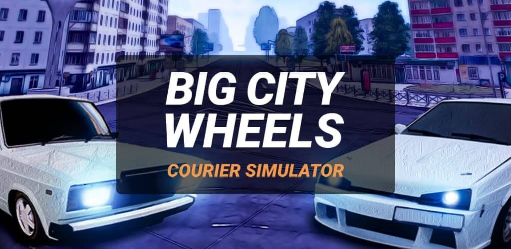 Big City Wheels - Courier Simulator screenshot 1