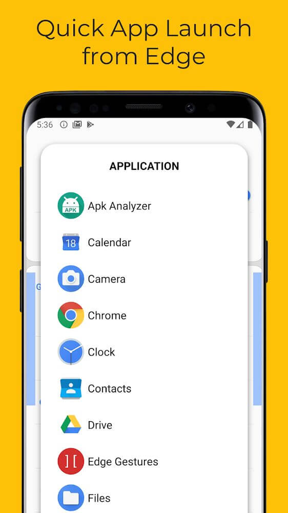 Edge Gestures screenshot 5