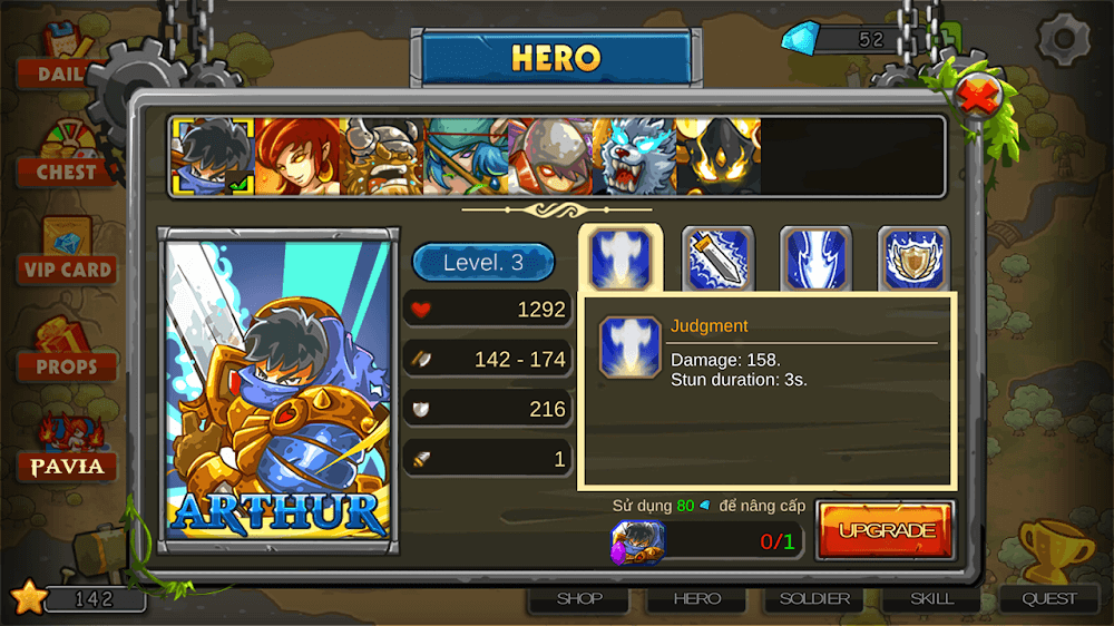 Illustrating the visual style of Defender Battle.