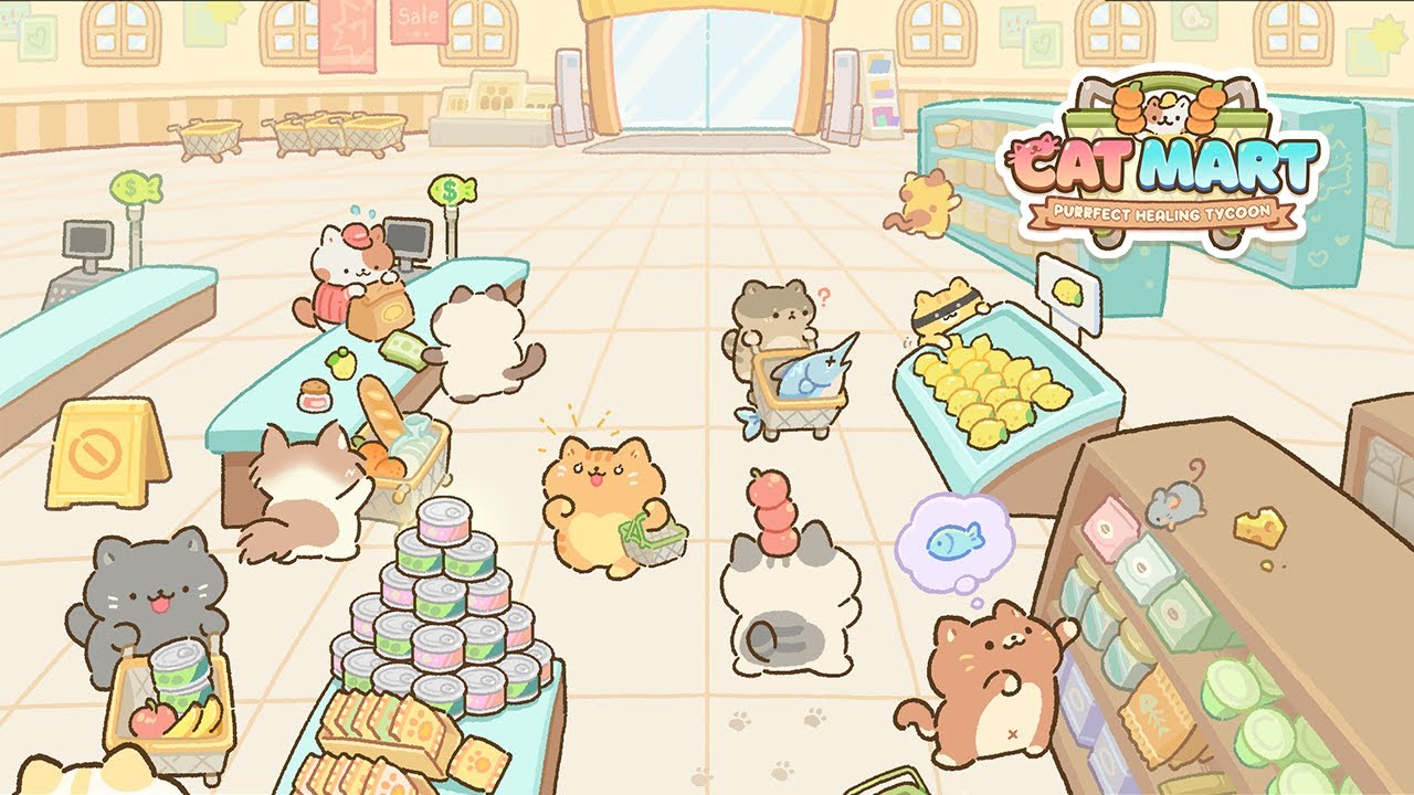 Cat Mart: Purrfect Tycoon screenshot 1