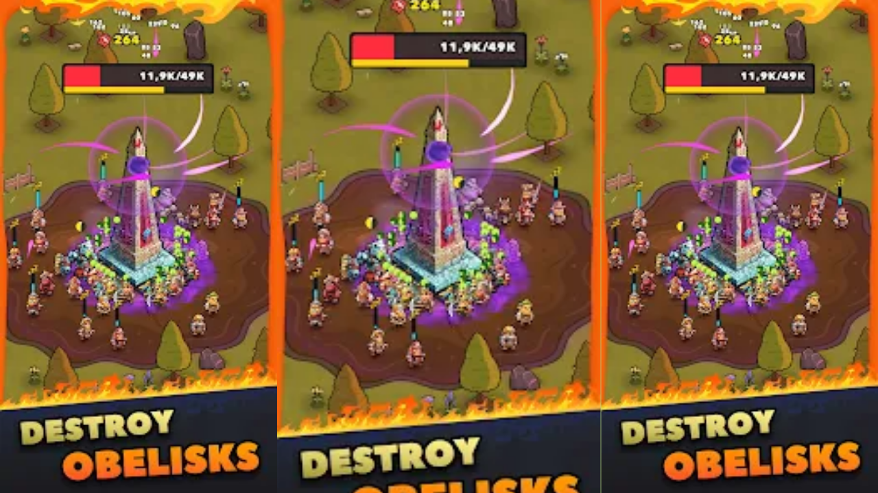Obelisk Tycoon: Idle RPG Miner screenshot 1