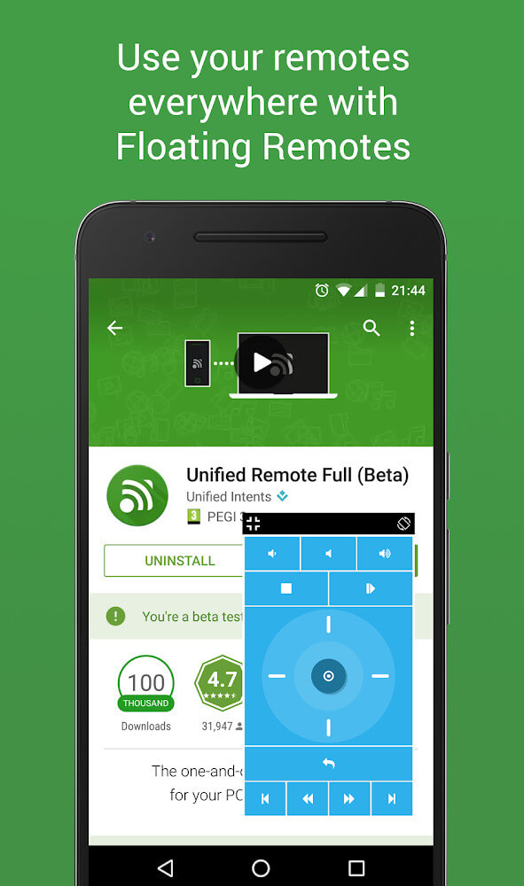 Unified Remote Full screenshot 4